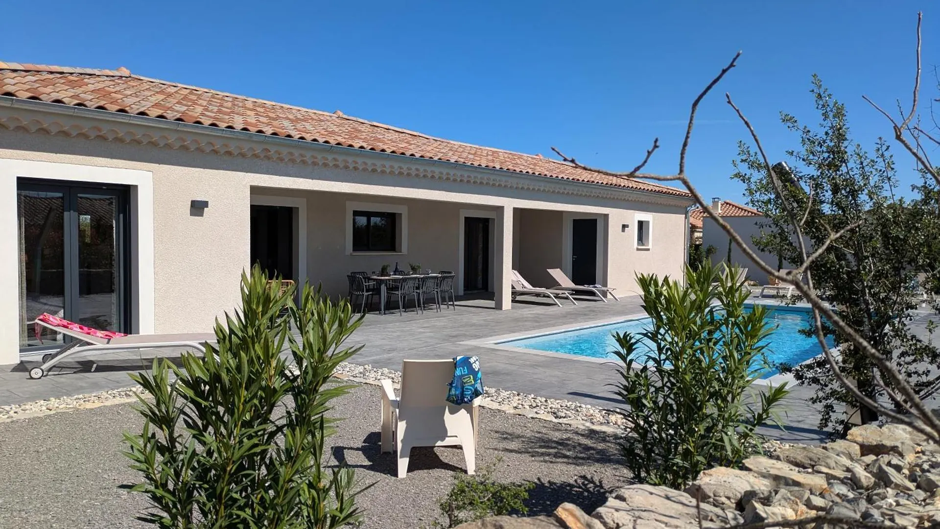 Villa Neuve Avec Piscine Privee Chauffee Et Sa Superbe Terrasse Joyeuse